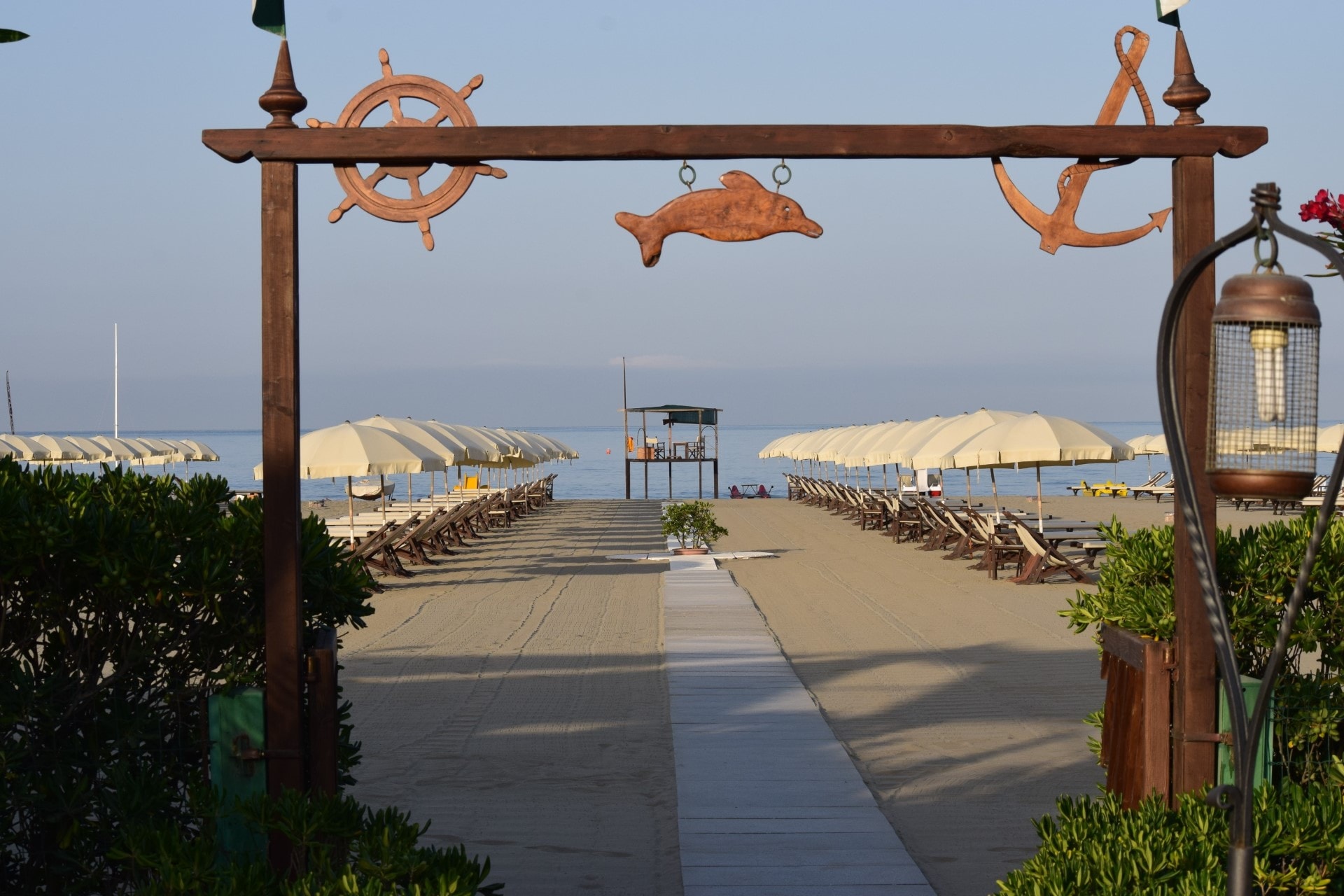 Ingresso spiaggia